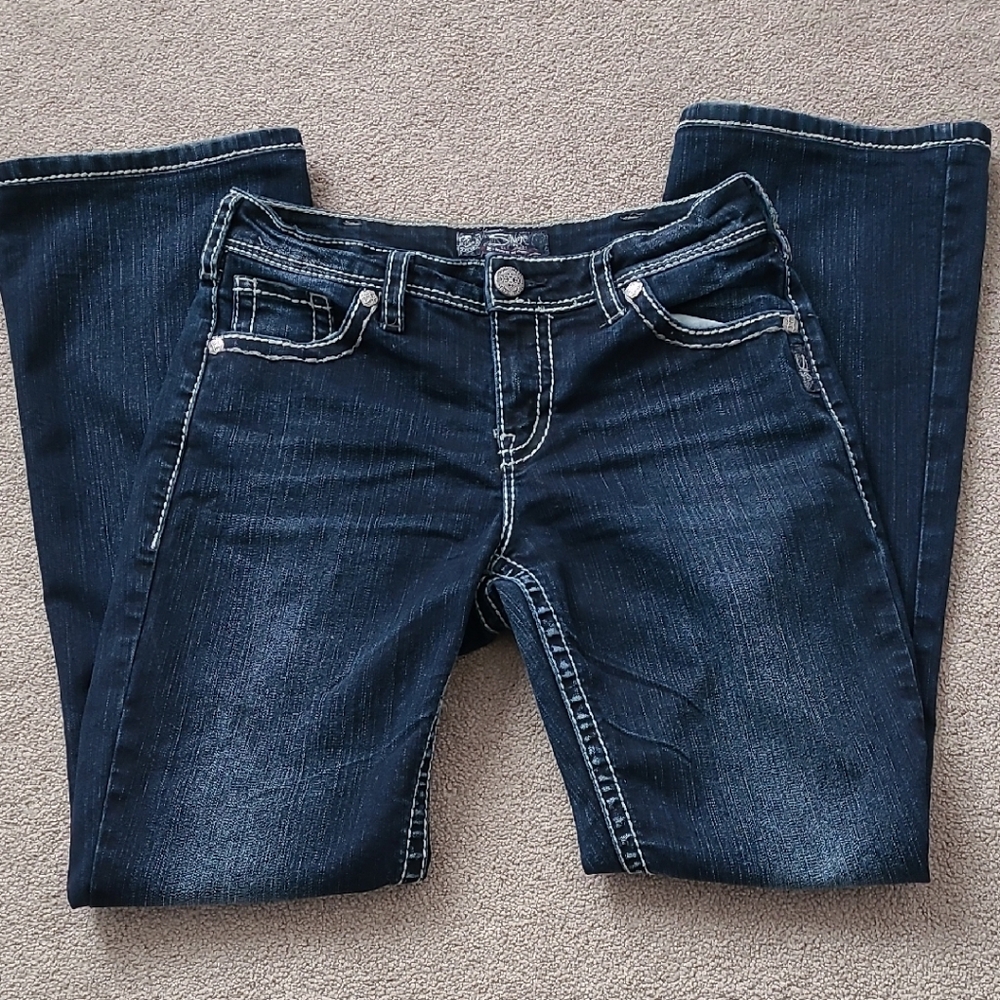 Silver Jeans Women's Dark Indigo Boot Cut
